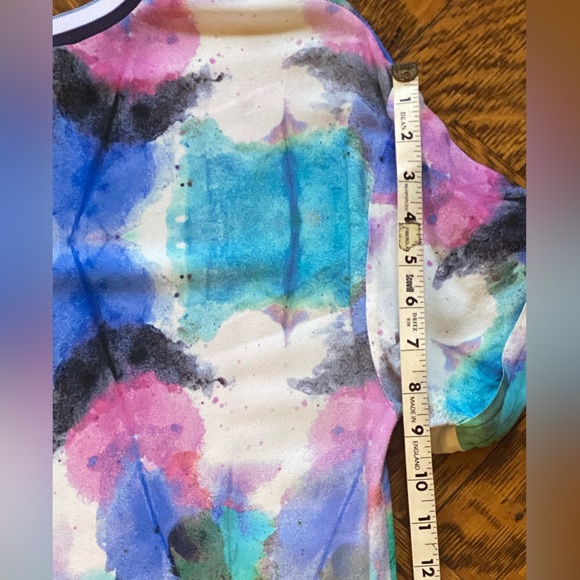 NWOT Desigual Abstract Oversized Asymmetrical Tee - Size M - Picture 10 of 13